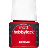 Panduro Hobbylak mat - 45 ml - kerstrood