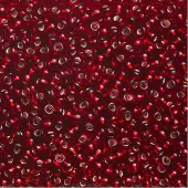 Panduro Rocailles - 9/0 - rood transparant