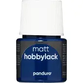 Panduro Hobbylak mat - 45 ml - donkerblauw