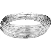 Panduro Wikkeldraad verzilverd - 0,8 mm - 6 meter