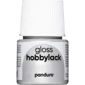 Panduro Hobbylak glans - 45 ml - metallic zilver
