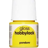 Panduro Hobbylak glans - 45 ml - geel