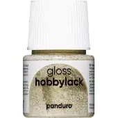 Panduro Hobbylak glans - 45 ml - glitter goud