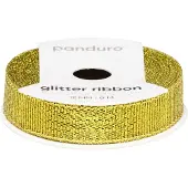 Panduro Lint - 12 mm - glitter goud