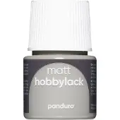 Panduro Hobbylak mat - 45 ml - betongrijs