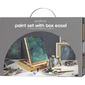 Panduro set acrylverf - complete startset met koffer en ezel
