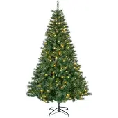 Everlands Canada Spruce kunstkerstboom 210xø140cm | groen | 440 LED lampjes