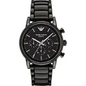 Giorgio Armani Emporio AR1507 Luigi Chronograph Black Men's Watch