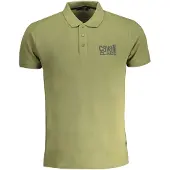 Cavalli Class Bold Logo Groene Polo Shirt