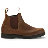 ROSSI BOOTS Rossi 607 Booma Rustieke Bruine Leren Chelsea Laarzen