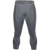 Under Armour Stretch Grijs Heren Naadloze Mesh Paneel Croppped Legging 1306391 513