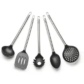 Excelsa Brunch Time Keukenaccessoires 5-delige set zwart