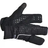 Craft Fietshandschoenen Winter Unisex Zwart / Siberian 2.0 Split Finger Glove Black-S