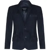 Infinity Leather Blazer suède jas Zachte Italiaanse leren jas