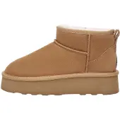 EVER AU Boots 'Heron' kastanjebruin