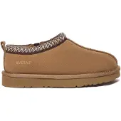 EVER AU Huisschoenen 'Wigeon' kastanjebruin