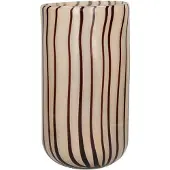 Pomax Cannes vaas en windlicht Ø 16 x H 30 cm - ivoor