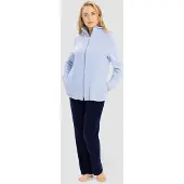Rösch Fleece Huispak 1884231 Lichtblauw - maat 44
