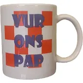 TGL Mok beker Brabant Vur ons pap. Cadeau voor vader.