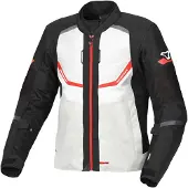 Macna Tondo Textile Summer Jas Grijs Rood Maat S