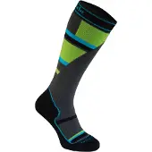 Bridgedale Ski Mountain Junior Skisokken Jeugd (Maat - M, Kleur - Grey/Green)