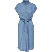 ONLY Blousejurk 'ONLPema' blauw denim