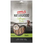 Rosewood 10x Naturefood Hondensnack Collageen Sticks Duck M 100 gr