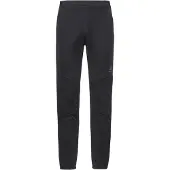 Odlo - Langlaufkleding - Pants Regular Length Essentials Warm M Black voor Heren van Gerecycled Polyester - Maat XL - Zwart
