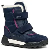 Geox Snowboots 'Trekkyup' marine / lila / wit