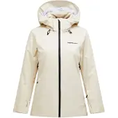 Peak Performance - Dames ski jassen - W Anima 2L Insulated Jacket Sand Fog voor Dames - Maat M - Beige