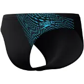 Speedo Medley Logo 7 Cm Swimming Brief Zwart UK 30 Man