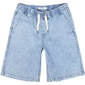 Garcia Regular fit korte jeans met elastische band
