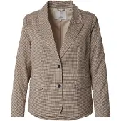 ONLY Carmakoma Blazers 'CARAmour' ecru / bruin / zwart