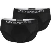 Emporio Armani Slip zwart / wit
