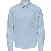 Only & Sons Overhemd blauw