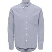 Only & Sons Overhemd blauw