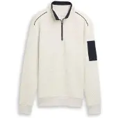 Tom Tailor Sweatshirt crème / navy