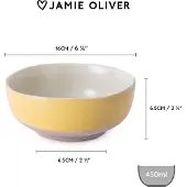 Jamie Oliver Big Love kom (set van 4) (Ø16 cm)