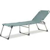 Jan Kurtz Amigo 40+ driepoot ligstoel aluminium/kunststof stof 2 stuks