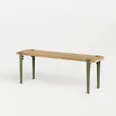 TIPTOE Duke Bank Khaki Green | Solid Oak