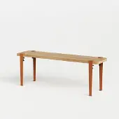 TIPTOE Duke Bank Tangerine Red | Solid Oak