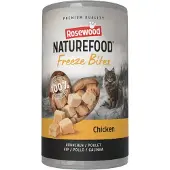 Rosewood 8x Naturefood Kattensnack Freeze Bites Chicken 30 gr