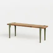TIPTOE Duke Bank Khaki Green | Reclaimed Wood