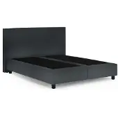 Karlsson Boxspring Autentik Tunn zonder matras - 160 x 210 cm - anthracite