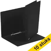 123inkt Aanbieding: 10x ringband met 2 O-ringen zwart (21 mm)