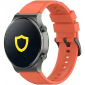 Spacecase Horlogeband 20Mm Sc Easy Band Oranje Smartwatch
