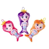 Duckiez Pluche Super Soft Zeemeermin Met Gouden Kroon - 24 stuks