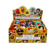 Duckiez Anti-stress Bal Piraat - 24 stuks
