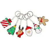Duckiez Sleutelhanger Kerstmis - 48 stuks