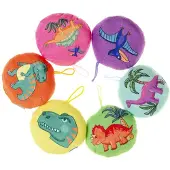 Duckiez Pluche Dinosaurus - 48 stuks